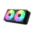 WATER COOLER GAMDIAS AURA GL 240 V2 240MM ARGB INTEL/AMD PRETO - Imagem: 2