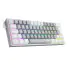 TECLADO GAMER MECANICO REDRAGON FIZZ  BRANCO/ CINZA USB LED RGB PT-BLUE K617RGB-GW - Imagem: 6