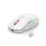MOUSE GAMER SEM FIO REDRAGON INVADER M719W-RGB PRO BRANCO - Imagem: 2