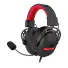 HEADSET GAMER REDRAGON AURORA PRETO USB SURROUND 7.1 PRETO H376BR - Imagem: 1