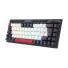 TECLADO GAMER MECANICO REDRAGON MAGIC WAND PRETO E VERMELHO LED RGB SWITCH BROWNK 635WBR-RGB-PR - Imagem: 2