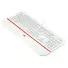 TECLADO GAMER REDRAGON KARURA 2 BRANCO USB K502W - Imagem: 2