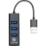MINI HUB USB BRIGHT 4 PORTAS 2.0 - Imagem: 1