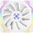 COOLER FAN FORTREK FROSTY RAINBOW BRANCO - Imagem: 2