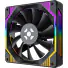 COOLER FAN FORTREK FROSTY RAINBOW PRETO - Imagem: 2