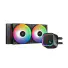 WATERCOOLER CPU DEEPCOOL RAINBOW 240MM GAMMAXX LE500 PRETO - Imagem: 8