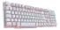 TECLADO GAMER VINIK VX HYDRA BRANCO USB LED VERMELHO - Imagem: 1