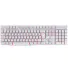 TECLADO GAMER VINIK VX HYDRA BRANCO USB LED VERMELHO - Imagem: 3