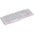 TECLADO GAMER VINIK VX HYDRA BRANCO USB LED VERMELHO - Imagem: 4