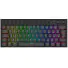 TECLADO GAMER MECANICO REDRAGON HORUS MINI PRETO RGB SWITCH BROWN K632-RGB - Imagem: 1
