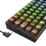 TECLADO GAMER MECANICO REDRAGON FIZZ CLEAR BLACK RGB SWITCH CRYSTAL K617CTB-RGB - Imagem: 4