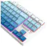 TECLADO GAMER MECANICO REDRAGON DAKSA BRANCO E AZUL K576GB-RGB - Imagem: 2