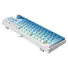 TECLADO GAMER MECANICO REDRAGON DAKSA BRANCO E AZUL K576GB-RGB - Imagem: 4