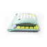 KIT TECLADO E MOUSE SEM FIO C3TECH K-W71GN VERDE - Imagem: 3
