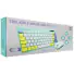 KIT TECLADO E MOUSE SEM FIO C3TECH K-W71GN VERDE - Imagem: 4