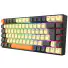 TECLADO GAMER MECANICO REDRAGON PHANTOM PRO RGB 3 MODO USB E BLUETOOTH SWITCH MARROM CINZA E CREME - Imagem: 3