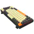 TECLADO GAMER MECANICO REDRAGON PHANTOM PRO RGB 3 MODO USB E BLUETOOTH SWITCH MARROM CINZA E CREME - Imagem: 5