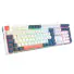 TECLADO GAMER MECANICO REDRAGON TRUNDLE RGB SWITCH BROWN ABNT2 BRANCO AZUL ROSA K668WBO-RGB - Imagem: 2