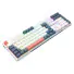 TECLADO GAMER MECANICO REDRAGON TRUNDLE RGB SWITCH BROWN ABNT2 BRANCO AZUL ROSA K668WBO-RGB - Imagem: 5