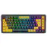 TECLADO GAMER MECANICO REDRAGON ELF RGB CHROMA MK.II SWITCH MELT GOLD CABO USB-C PRETO E LARANJA - Imagem: 1
