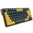 TECLADO GAMER MECANICO REDRAGON ELF RGB CHROMA MK.II SWITCH MELT GOLD CABO USB-C PRETO E LARANJA - Imagem: 4