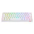 TECLADO GAMER MECANICO REDRAGON FIZZ PRO BRANCO WIRELESS BLUETOOTH RGB SWITCH BROWN K616-RGB-W - Imagem: 2