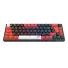 TECLADO GAMER MECANICO REDRAGON CASTOR PRO WIRELESS BLUETOOTH RGB SWITCH BROWN VERMELHO E BRANCO - Imagem: 4