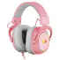 HEADSET GAMER REDRAGON ZEUS X ROSA USB H510RGB-PINK - Imagem: 5