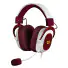 HEADSET GAMER REDRAGON ZEUS X H510 BRANCO/VERMELHO USB LED RGB - Imagem: 1