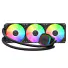 WATER COOLER GAMDIAS AURA GL 360 V2 360MM ARGB INTEL/AMD PRETO - Imagem: 2
