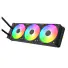 WATER COOLER GAMDIAS CHIONE 360MM ARGB INTEL/AMD PRETO E4-360 - Imagem: 2