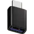 ADAPTADOR USB-A PARA USB-C FORTREK UA2C - Imagem: 1