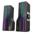 CAIXA DE SOM SATELLITE AS-92002 GAMING RGB / USB - PRETO - Imagem: 2
