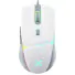 MOUSE GAMER FORTREK CRUSADER 12800DPI BRANCO - Imagem: 1