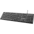 TECLADO OFFICE FORTREK K15 SLIM USB - Imagem: 1