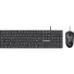 KIT MOUSE E TECLADO FORTREK C13 OFFICE PRETO - Imagem: 1