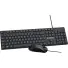 KIT MOUSE E TECLADO FORTREK C13 OFFICE PRETO - Imagem: 3