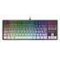 TECLADO GAMER MECANICO REDRAGON DAKSA PRETO E CINZA K576GG-RGB - Imagem: 1