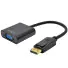 CONVERSOR DISPLAYPORT(M) PARA VGA(F) KNUP KP-AD144 - Imagem: 1
