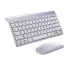 KIT TECLADO E MOUSE SEM FIO VERDE JP-01 - Imagem: 1