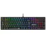 TECLADO GAMER MECANICO REDRAGON SINDRI RAINBOW SWITCH BROWN USB ABNT2 FULL-SIZE BLACK K671 - Imagem: 8