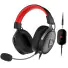 HEADSET GAMER REDRAGON ICON 7.1 SORROUND DRIVERS 50MM USB/3.5MM PRETO/VERMELHO - Imagem: 1