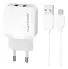 CARREGADOR 4.1A 2 USB COM CABO USB TYPE C MASTON Y18-3 - Imagem: 1