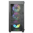 GABINETE GAMER NINJA KENNEN, MID TOWER, VIDRO TEMPERADO, M-ATX-BLACK, SEM FONTE, COM 3 FANS GN-CS-KN - Imagem: 2