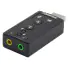 PLACA DE SOM USB AUDIO 7.1 EXBOM USOM-10 - Imagem: 1