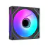 COOLER FAN ROUND 5 AURORA REVERSE PMW ARGB 120MM BLACK - BOX - Imagem: 1