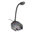 MICROFONE GAMER DE MESA PROFISSIONAL COM LED RGB ECOODA - Imagem: 1