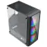 GABINETE GAMER NINJA FURIA, MID TOWER, VIDRO TEMPERADO, M-ATX, SEM FONTE, COM 3 FANS GN-CS-FRMTB3F - Imagem: 2