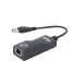 ADAPTADOR USB 3.0 COM FIO PARA RJ45 10/100/1000MBPS 3.3V 20KB - PRETO - Imagem: 1