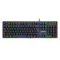TECLADO GAMER REDRAGON DYAUS 2 RGB BLACK ABNT2 FULL SIZE - Imagem: 1